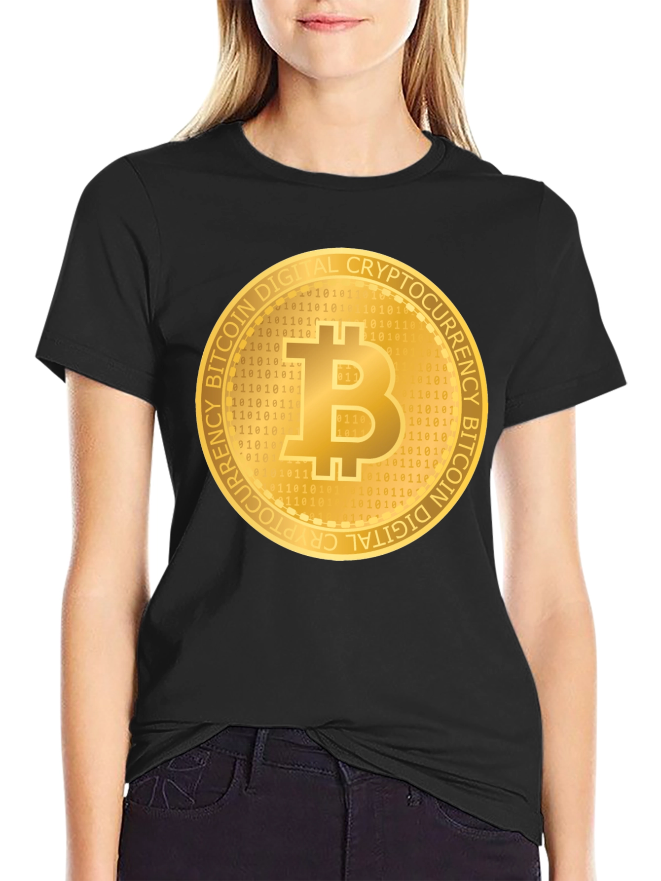 Bitcoin Digital Cryptocurrency T-Shirt