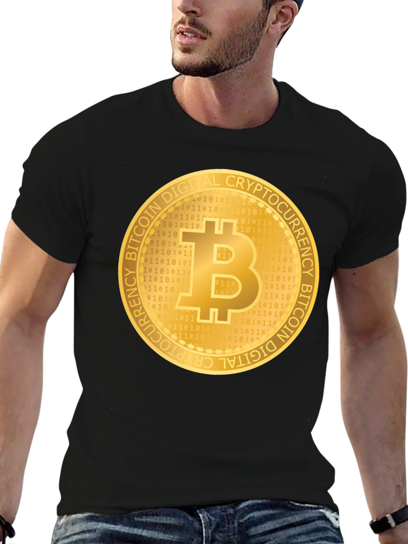 Bitcoin Digital Cryptocurrency T-Shirt
