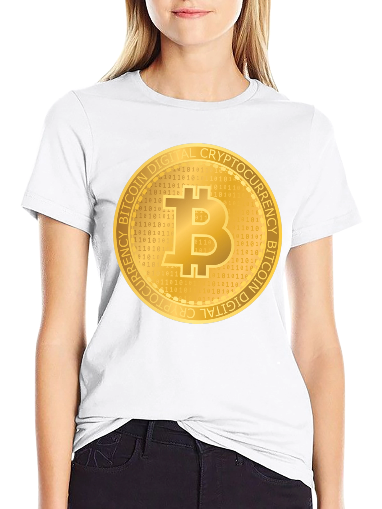 Bitcoin Digital Cryptocurrency T-Shirt