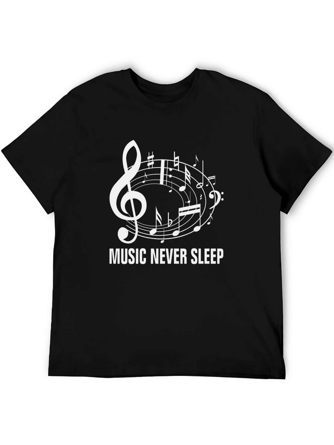 Music Never Sleeps Graphic Tee