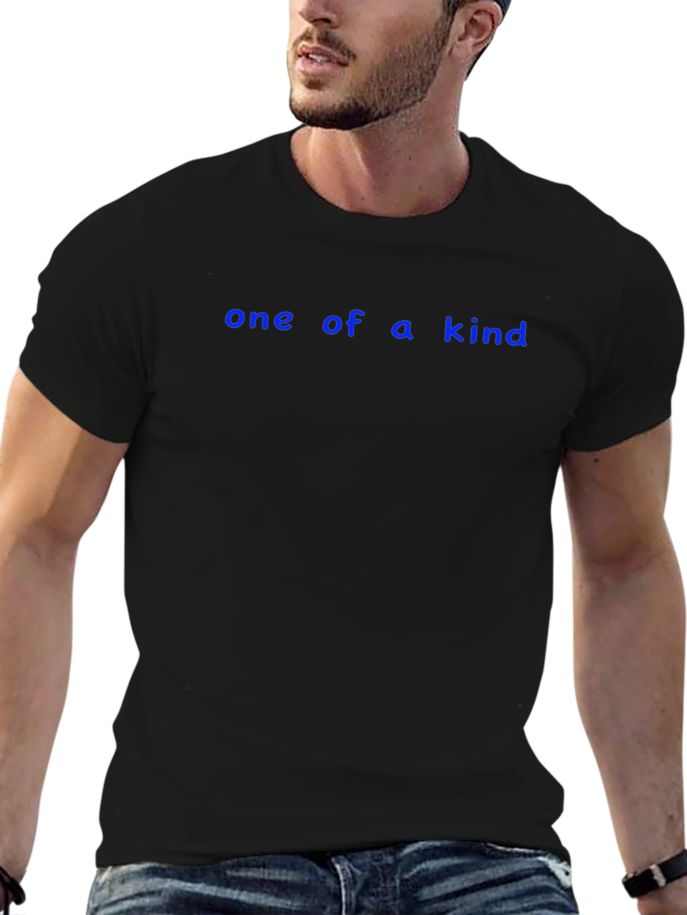 One of a Kind Black Graphic Tee