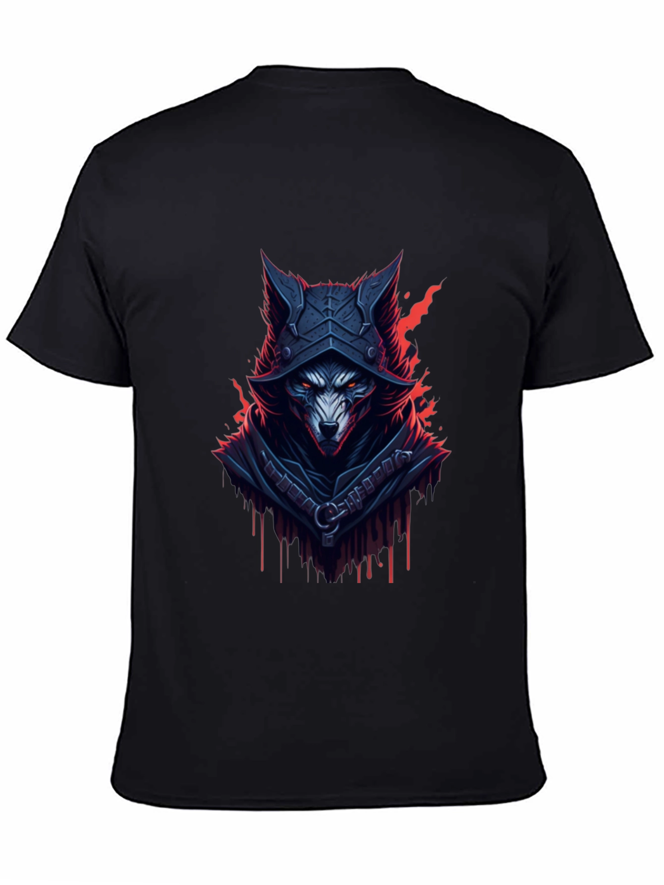 Wolf Knight T-Shirt - Mens Graphic Tee