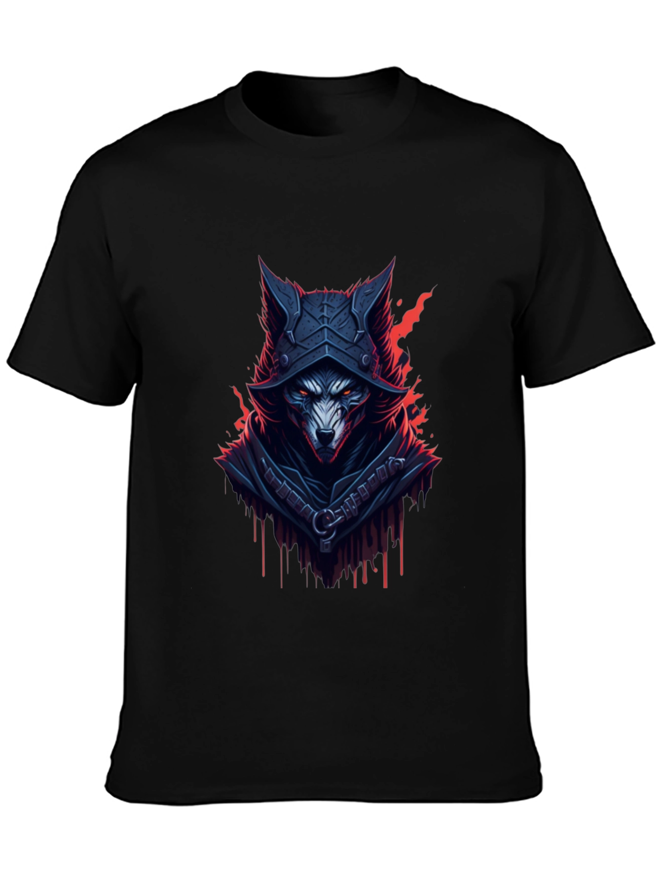 Wolf Knight T-Shirt - Mens Graphic Tee