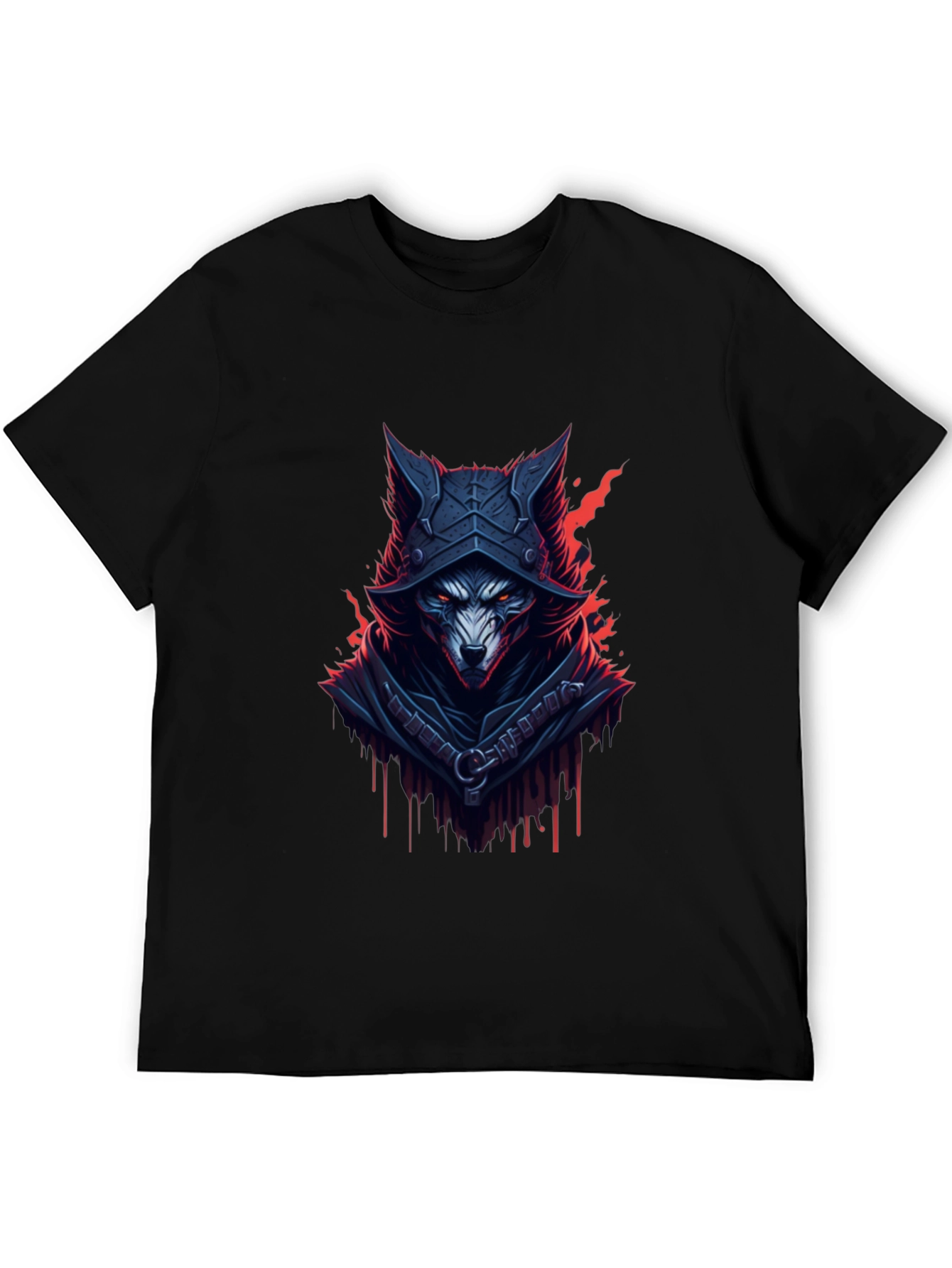 Wolf Knight T-Shirt - Mens Graphic Tee