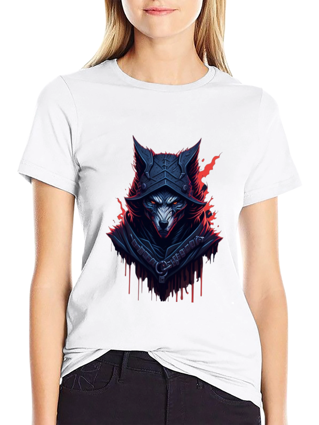 Wolf Knight T-Shirt - Mens Graphic Tee