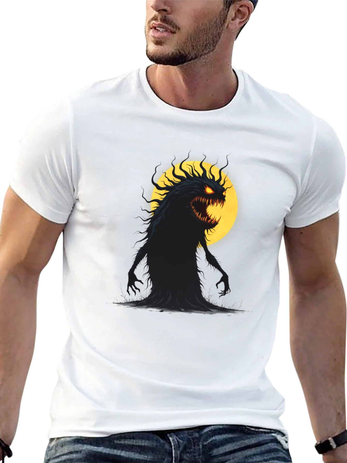 Monster Moon Graphic Tee