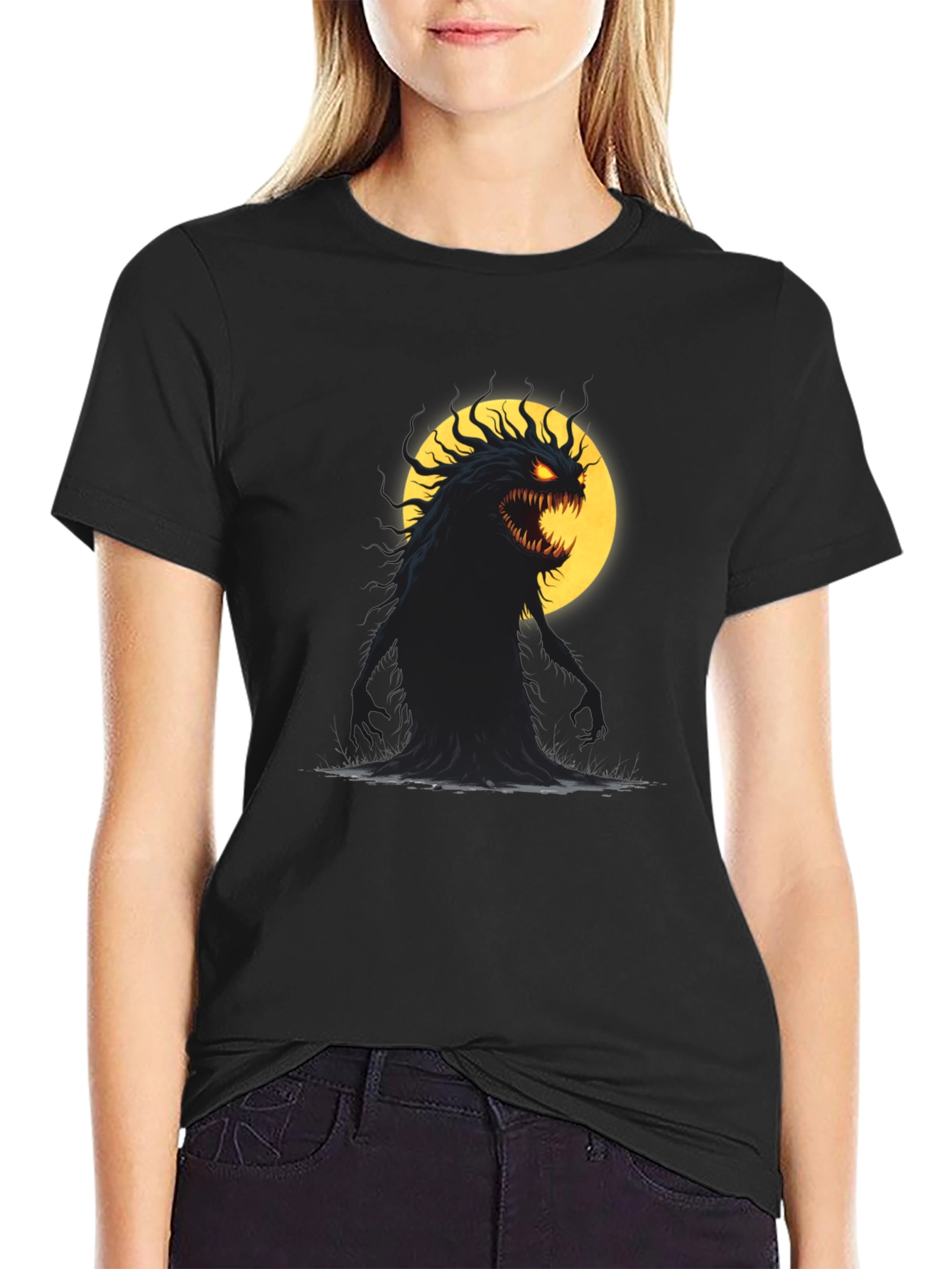 Monster Moon Graphic Tee