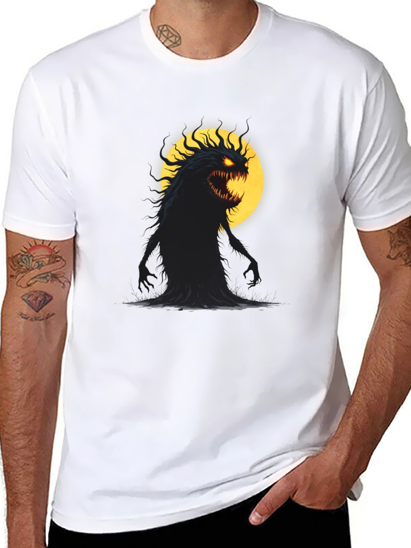 Monster Moon Graphic Tee
