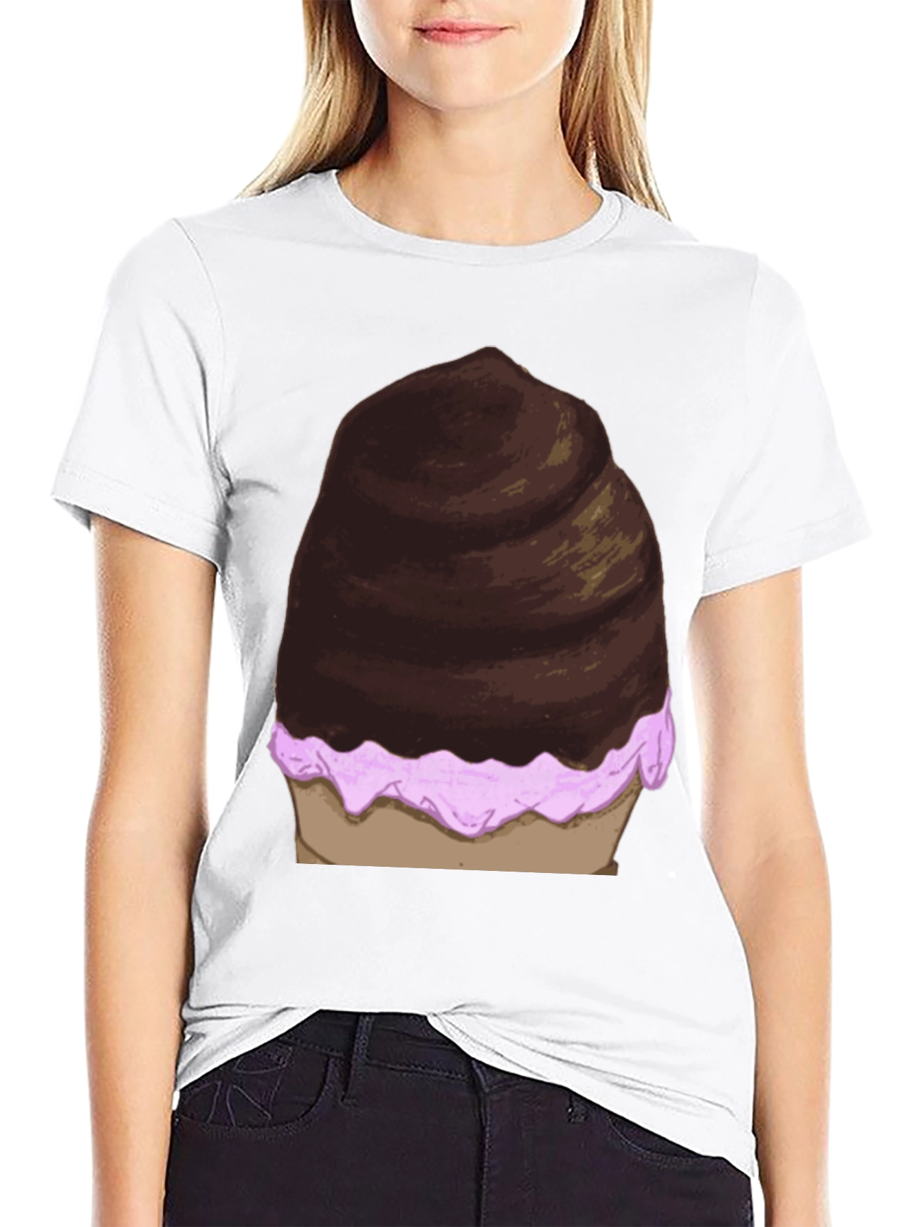 Chocolate Swirl Cupcake T-Shirt