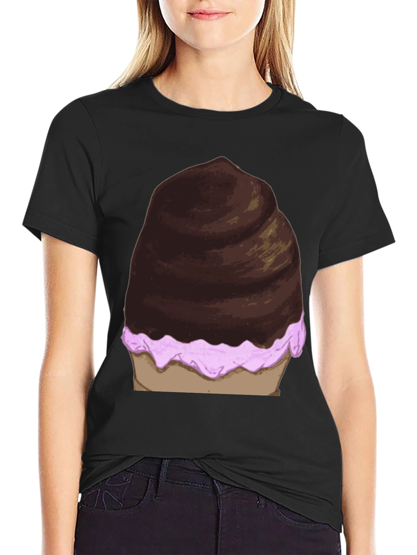Chocolate Swirl Cupcake T-Shirt