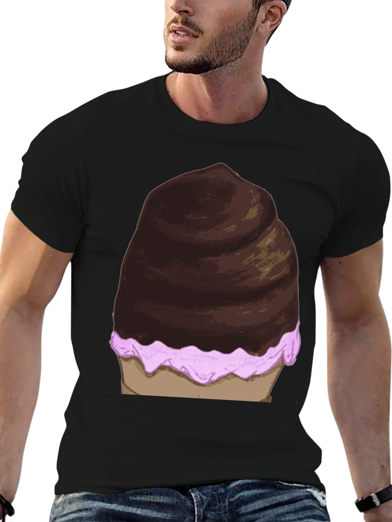 Chocolate Swirl Cupcake T-Shirt