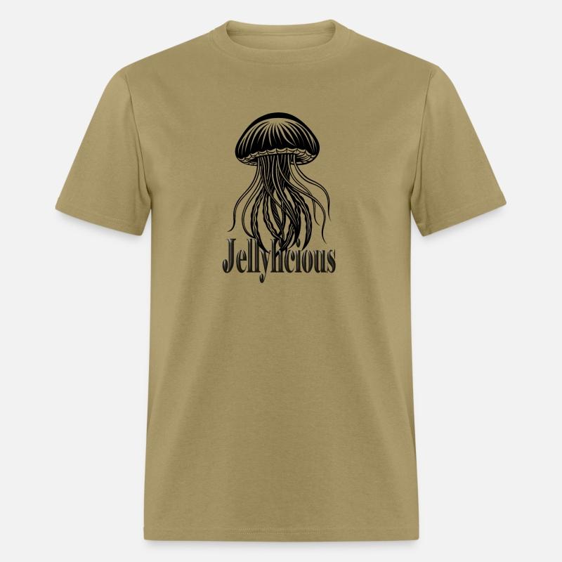 Jellylicious,Minimalist Jellyfish Illustration