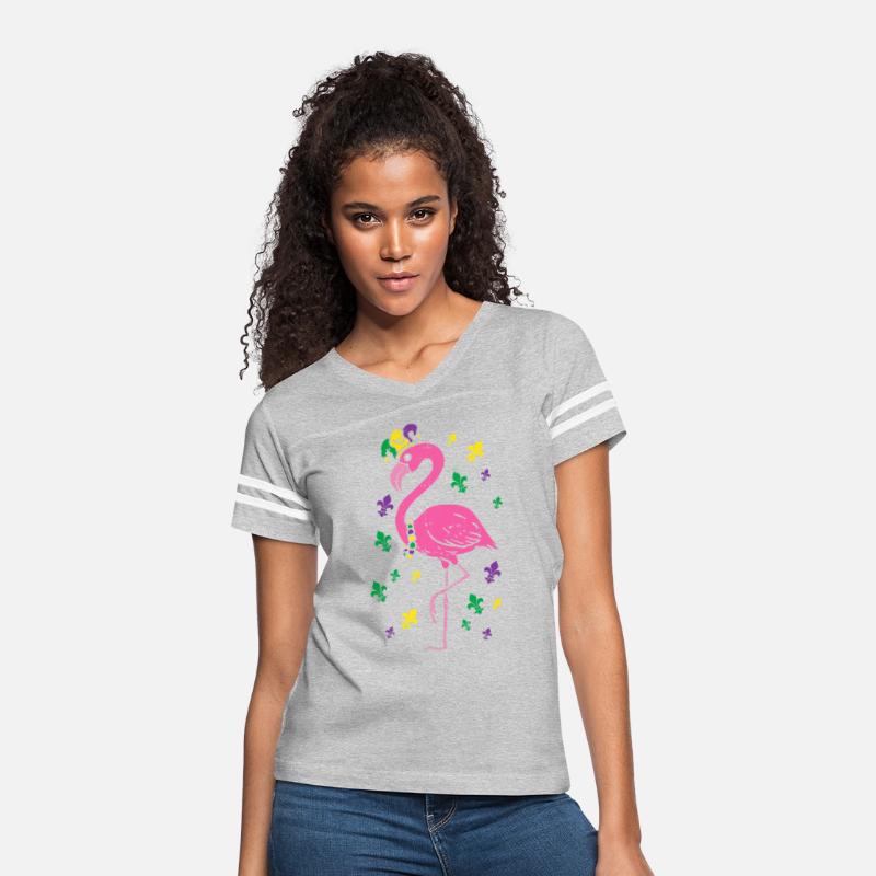 Jester Pink Flamingo Bird Animal Cute Mardi Gras C