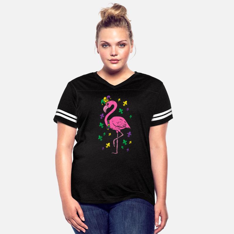 Jester Pink Flamingo Bird Animal Cute Mardi Gras C
