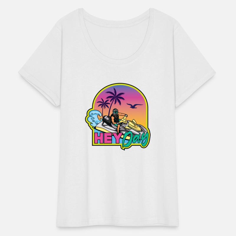 Jet Ski "Slaying Waves" Logo by "Hey Day"