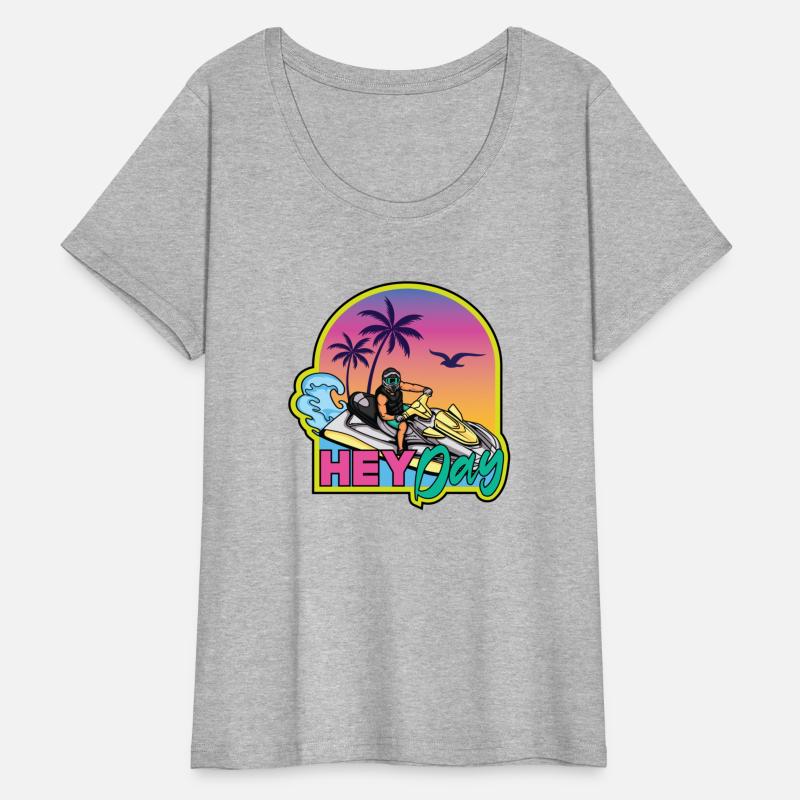 Jet Ski "Slaying Waves" Logo by "Hey Day"