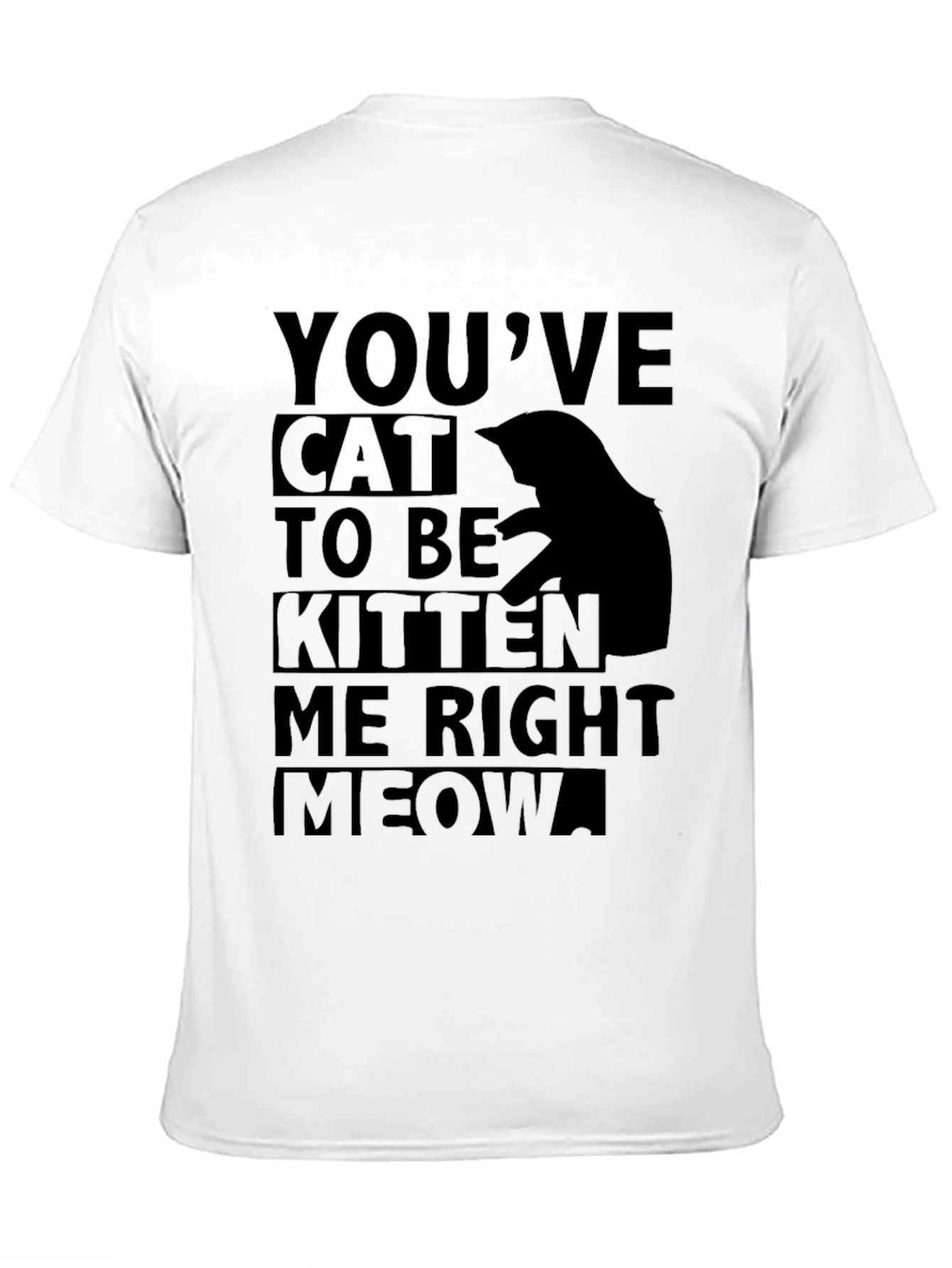 Youve Cat To Be Kitten Me Right Meow T-Shirt