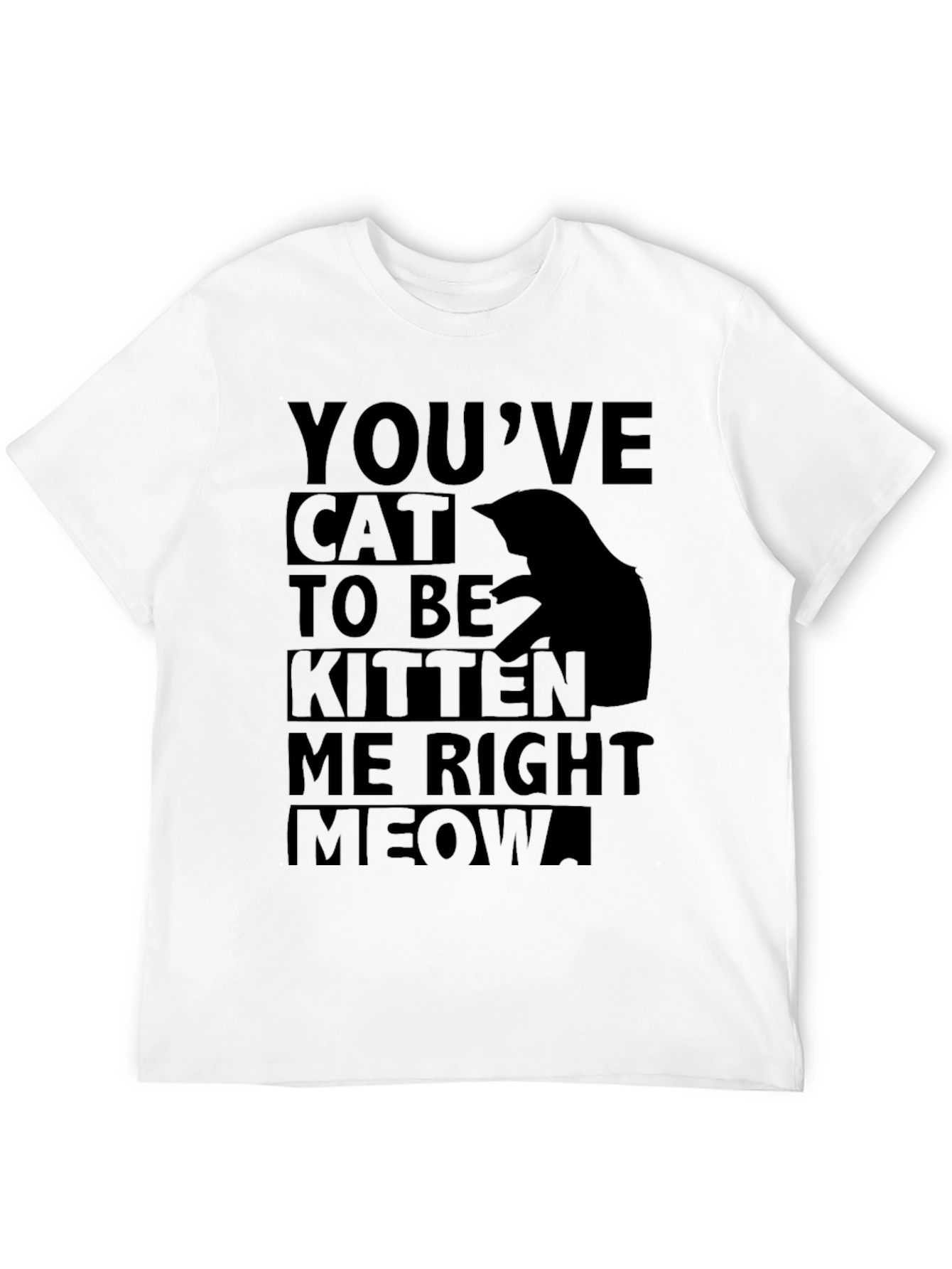 Youve Cat To Be Kitten Me Right Meow T-Shirt