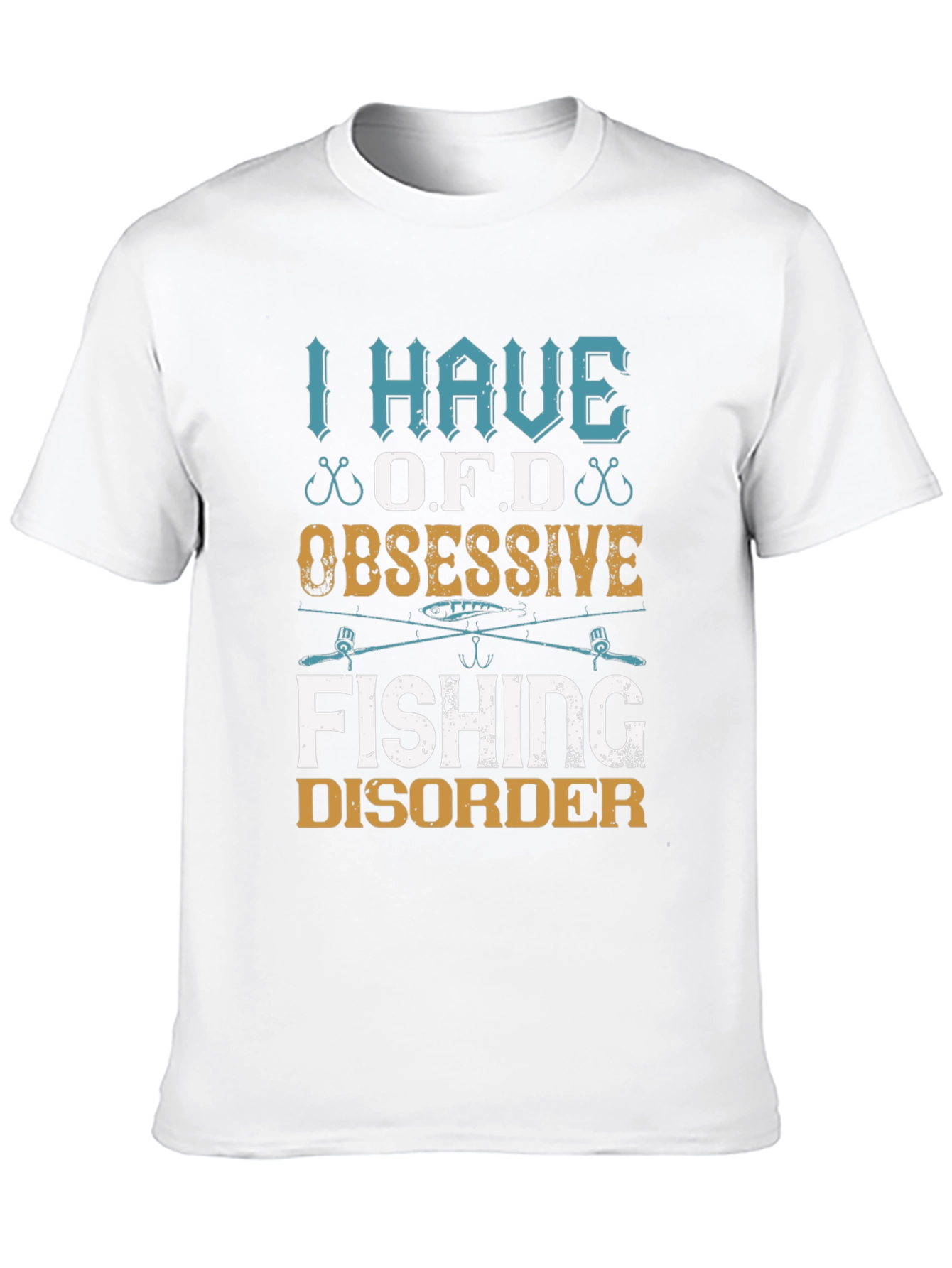 Obsessive Fishing Disorder Graphic Tee