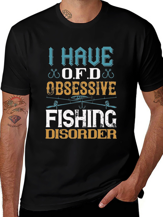Obsessive Fishing Disorder Graphic Tee