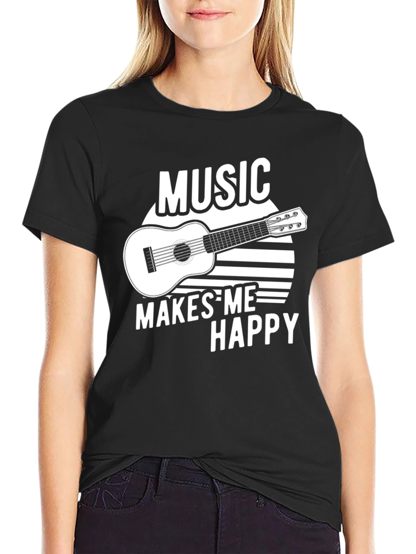 Music Makes Me Happy T-Shirt