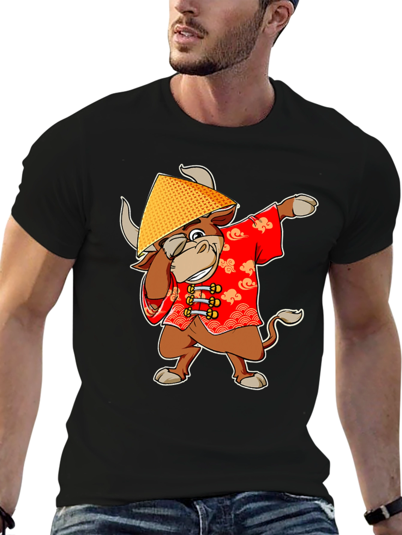 Year of the Ox Dabbing Graphic Tee