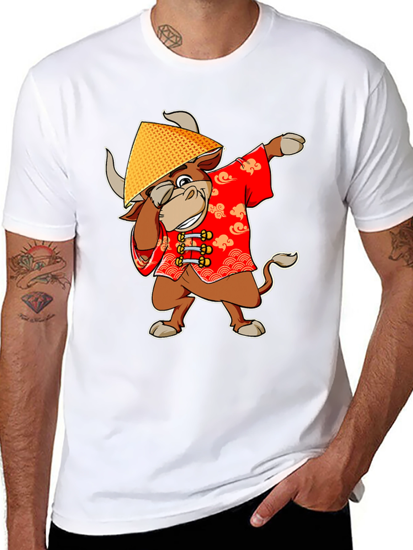 Year of the Ox Dabbing Graphic Tee