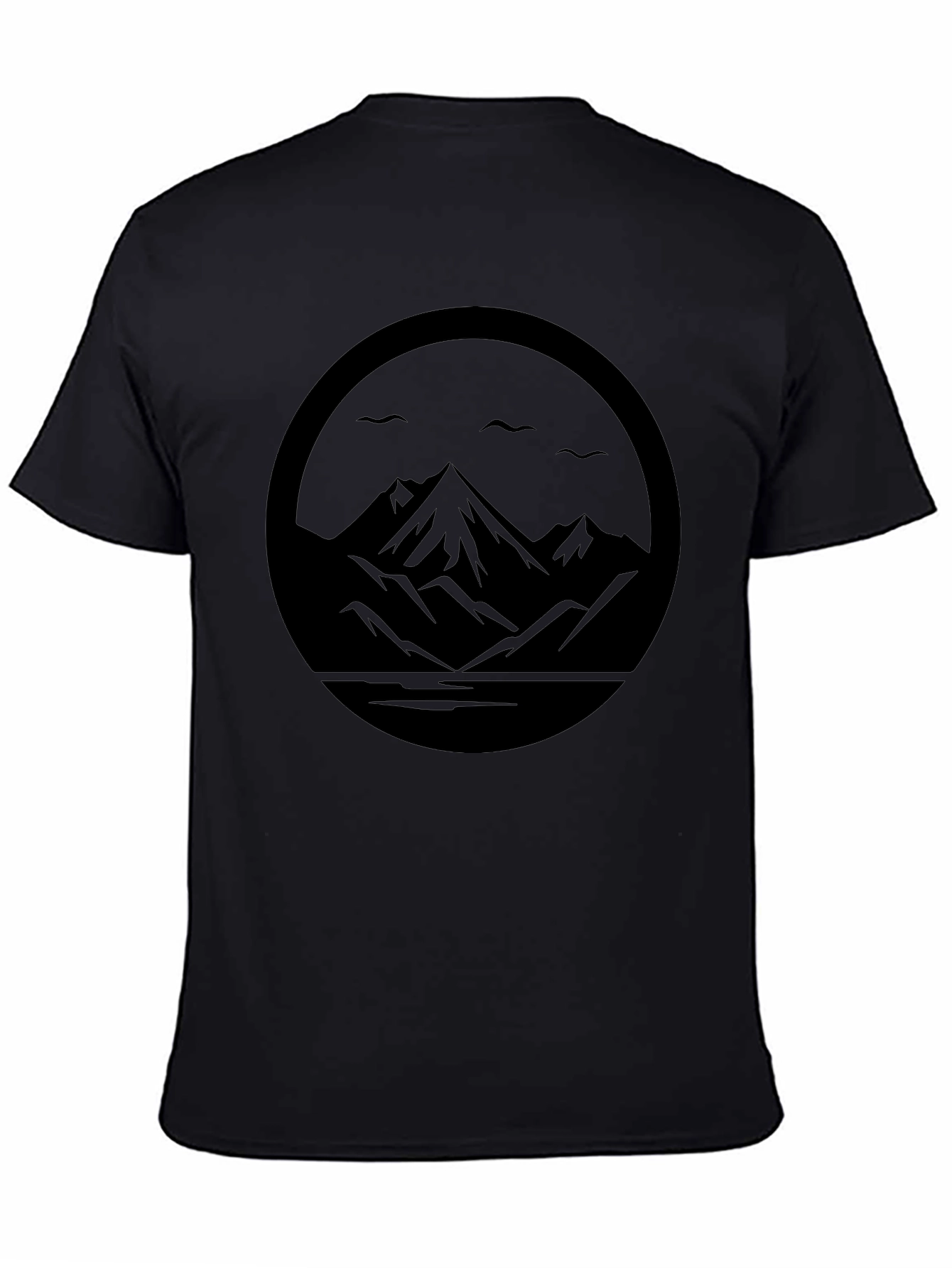 Black Mountain Circle Graphic Tee