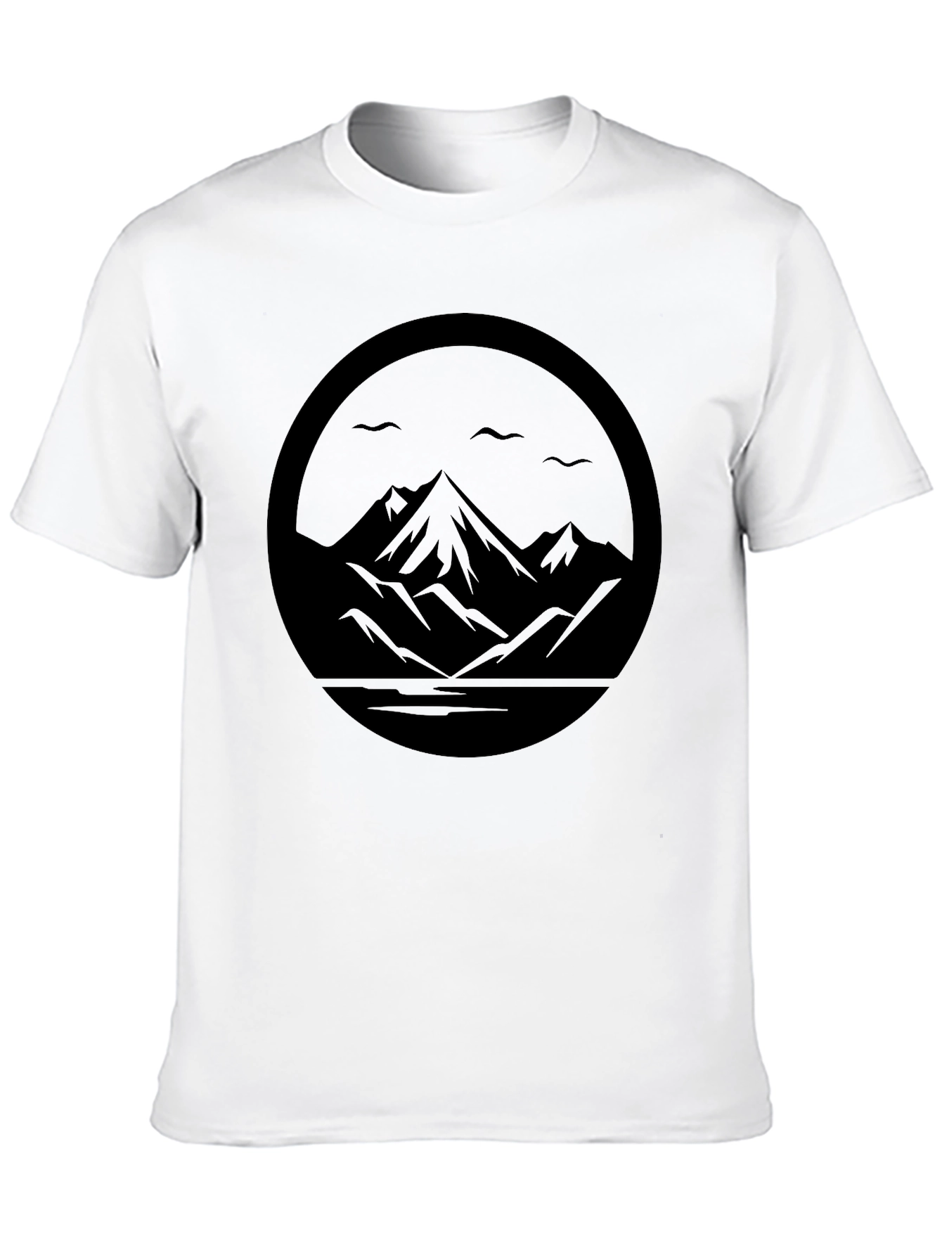 Black Mountain Circle Graphic Tee