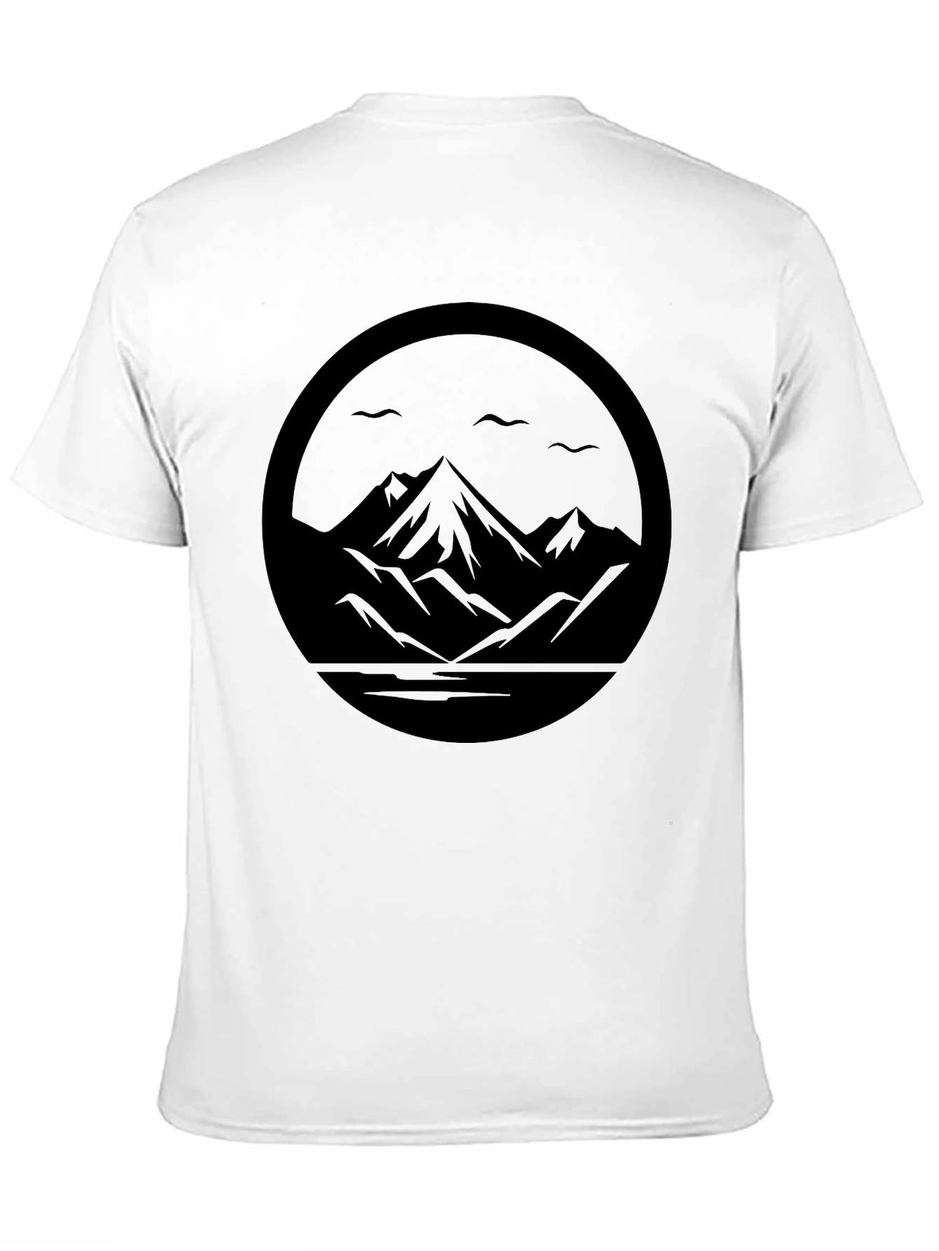 Black Mountain Circle Graphic Tee