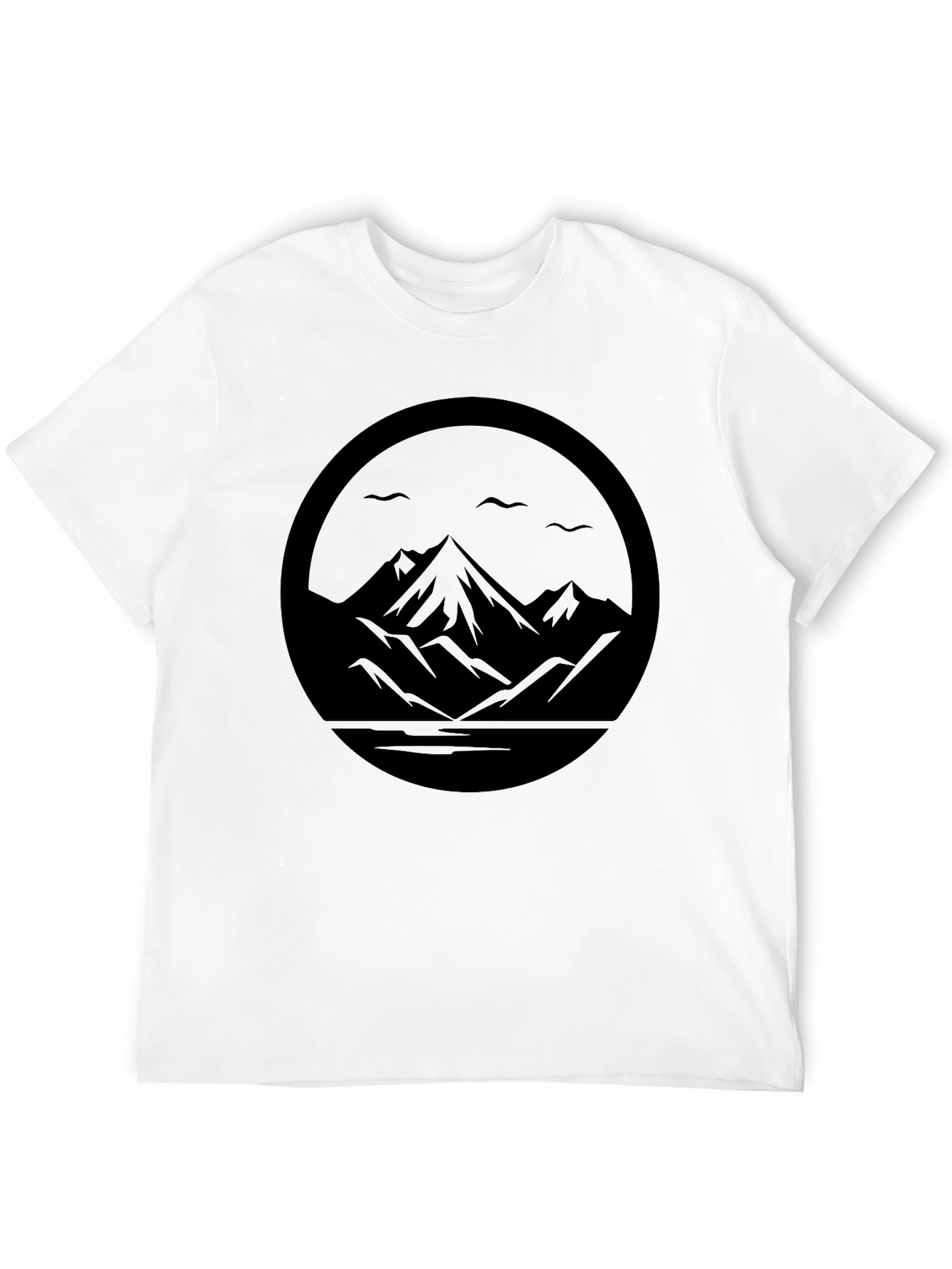 Black Mountain Circle Graphic Tee