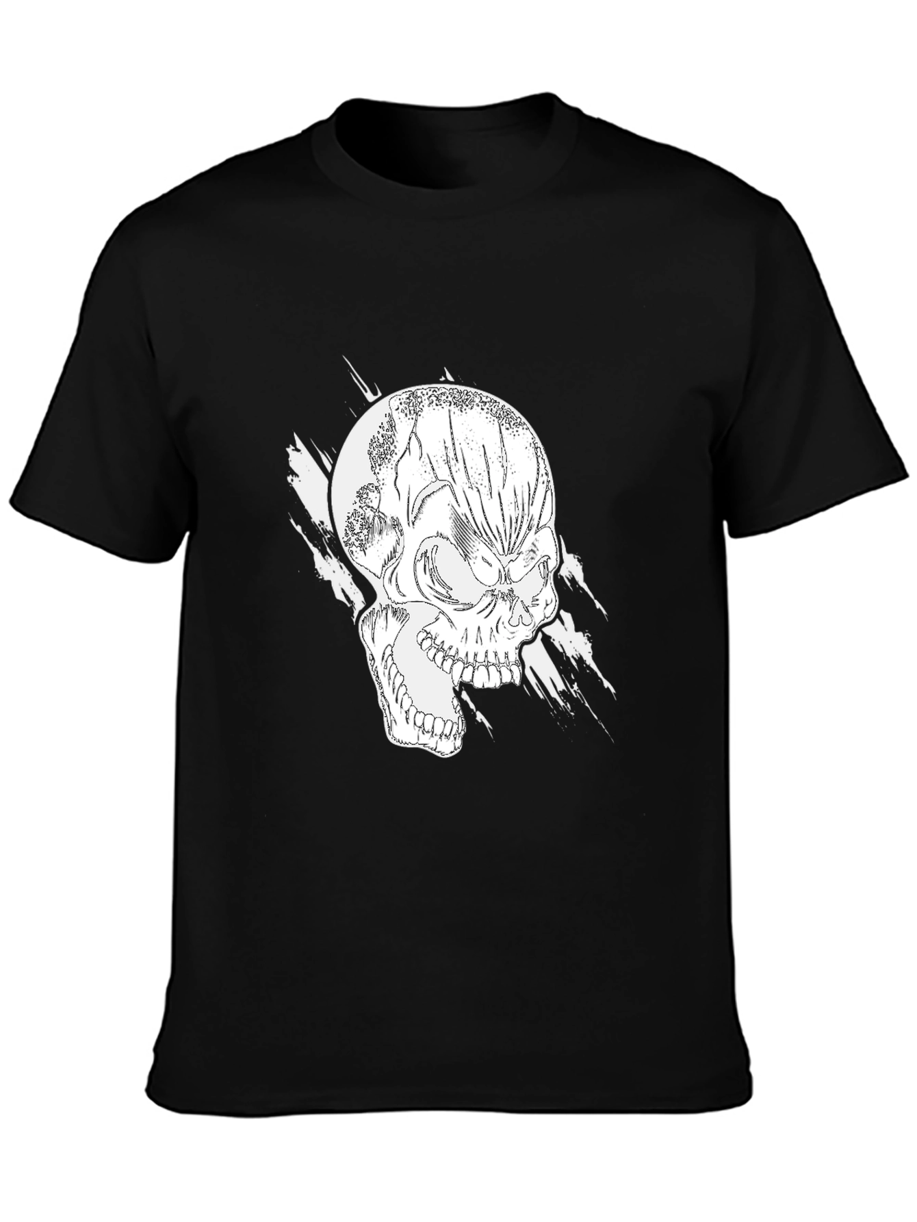 Skull Graphic Black T-Shirt