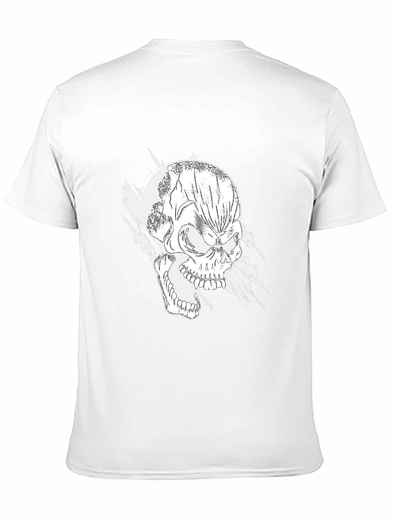 Skull Graphic Black T-Shirt