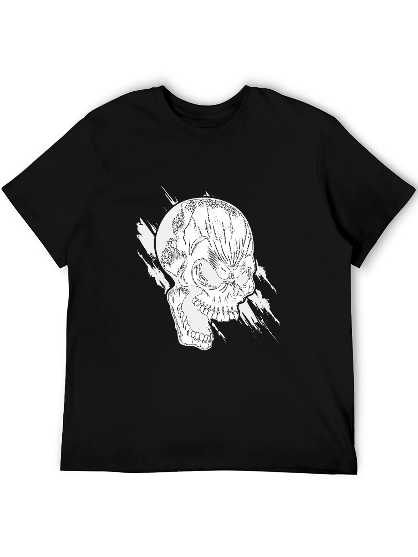 Skull Graphic Black T-Shirt