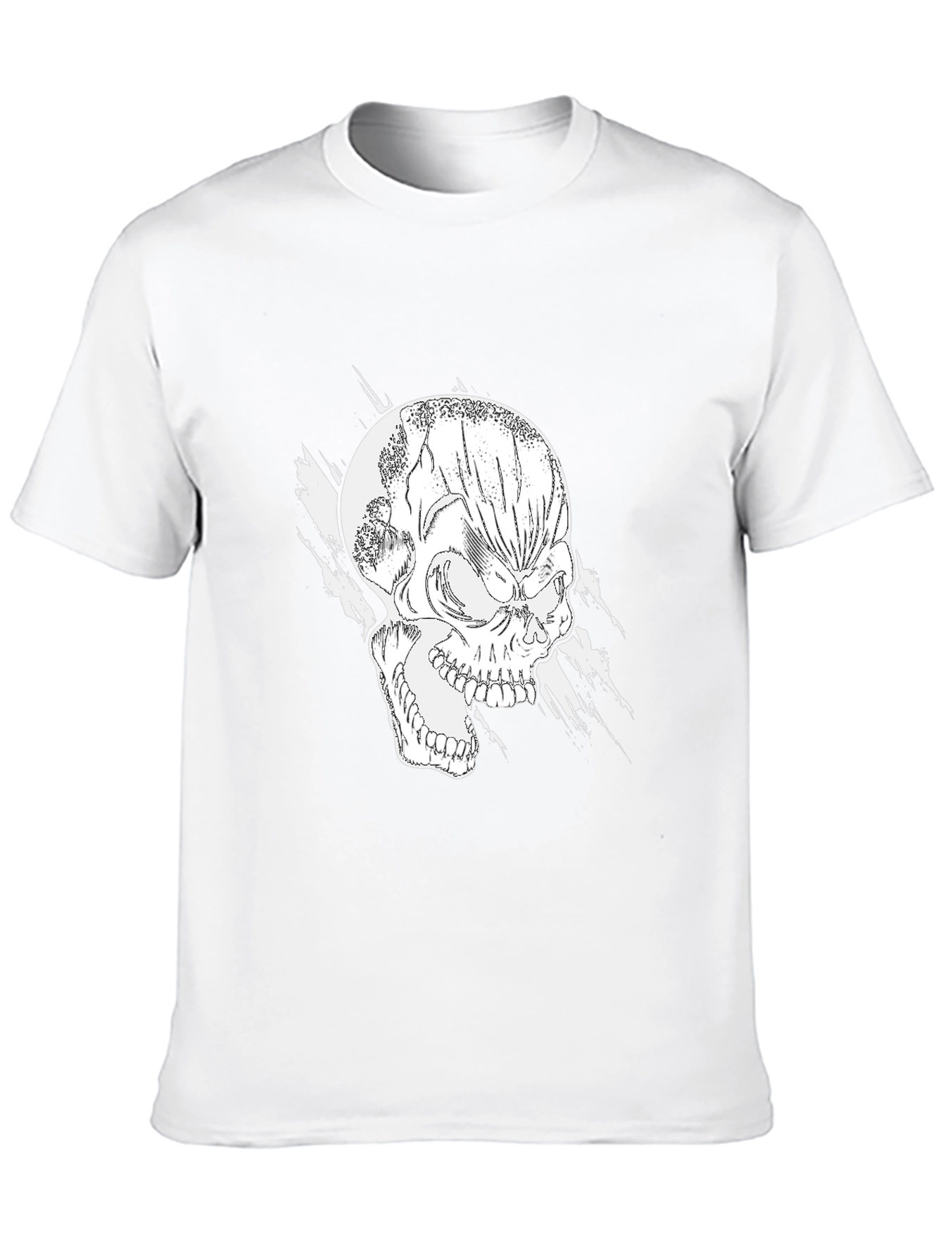 Skull Graphic Black T-Shirt