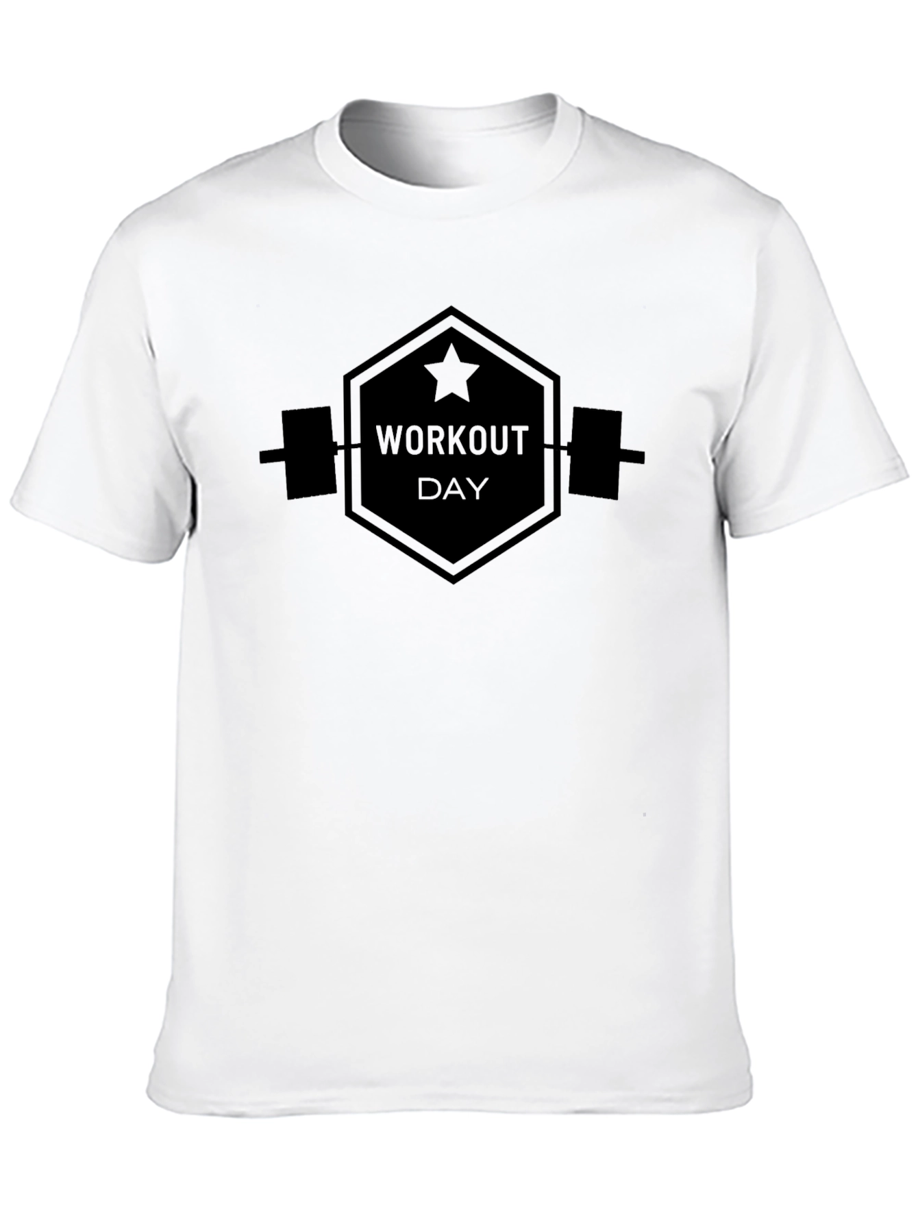 Workout Day Graphic T-Shirt - Gym Motivation