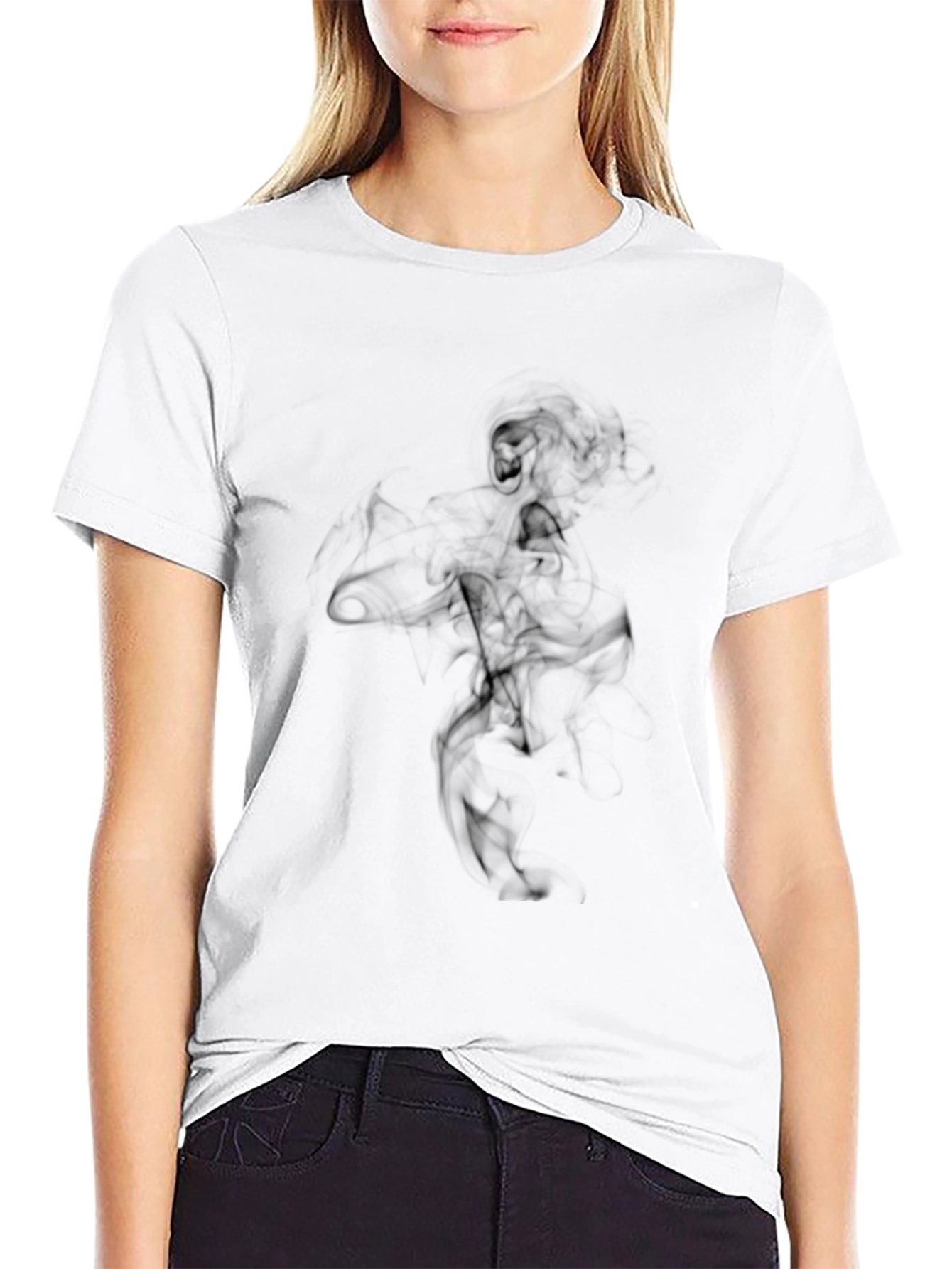 Smoked Silhouette Black T-Shirt