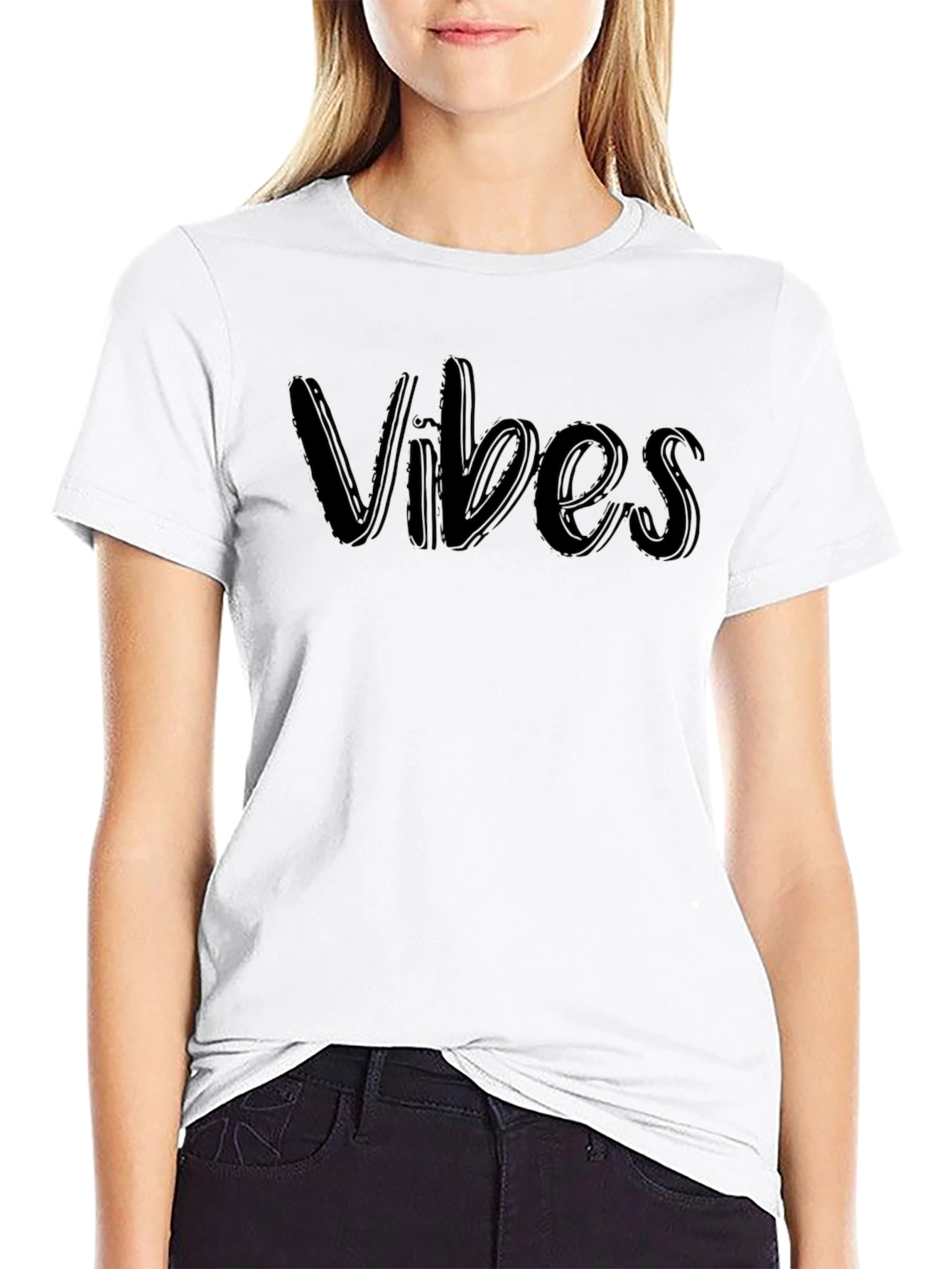 Vibes Graphic Tee - Casual Comfort