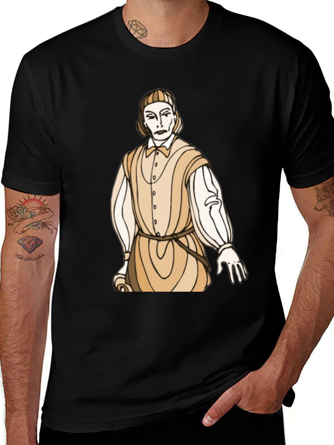 Renaissance Man Graphic Tee - Stylish and Unique