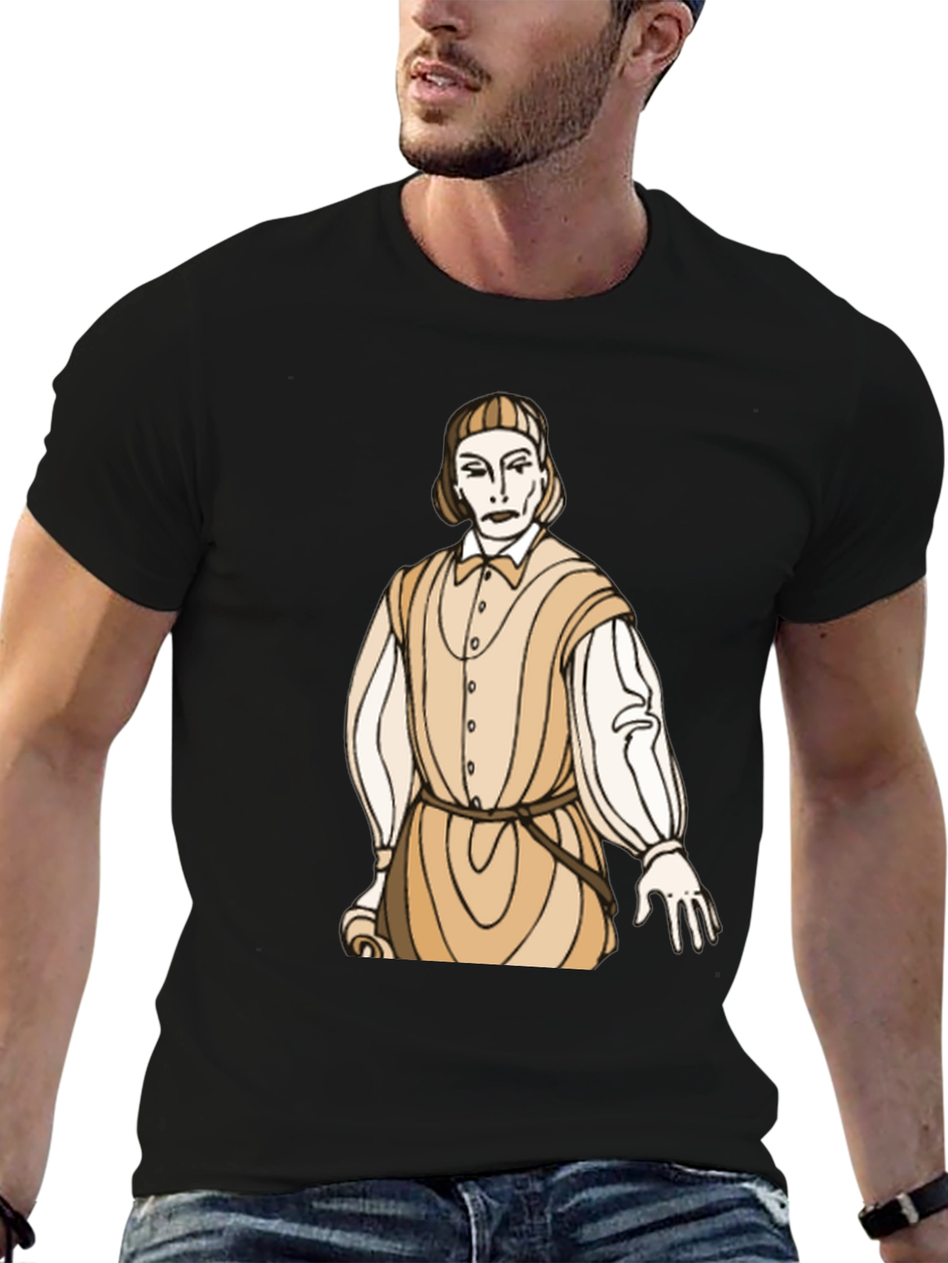 Renaissance Man Graphic Tee - Stylish and Unique