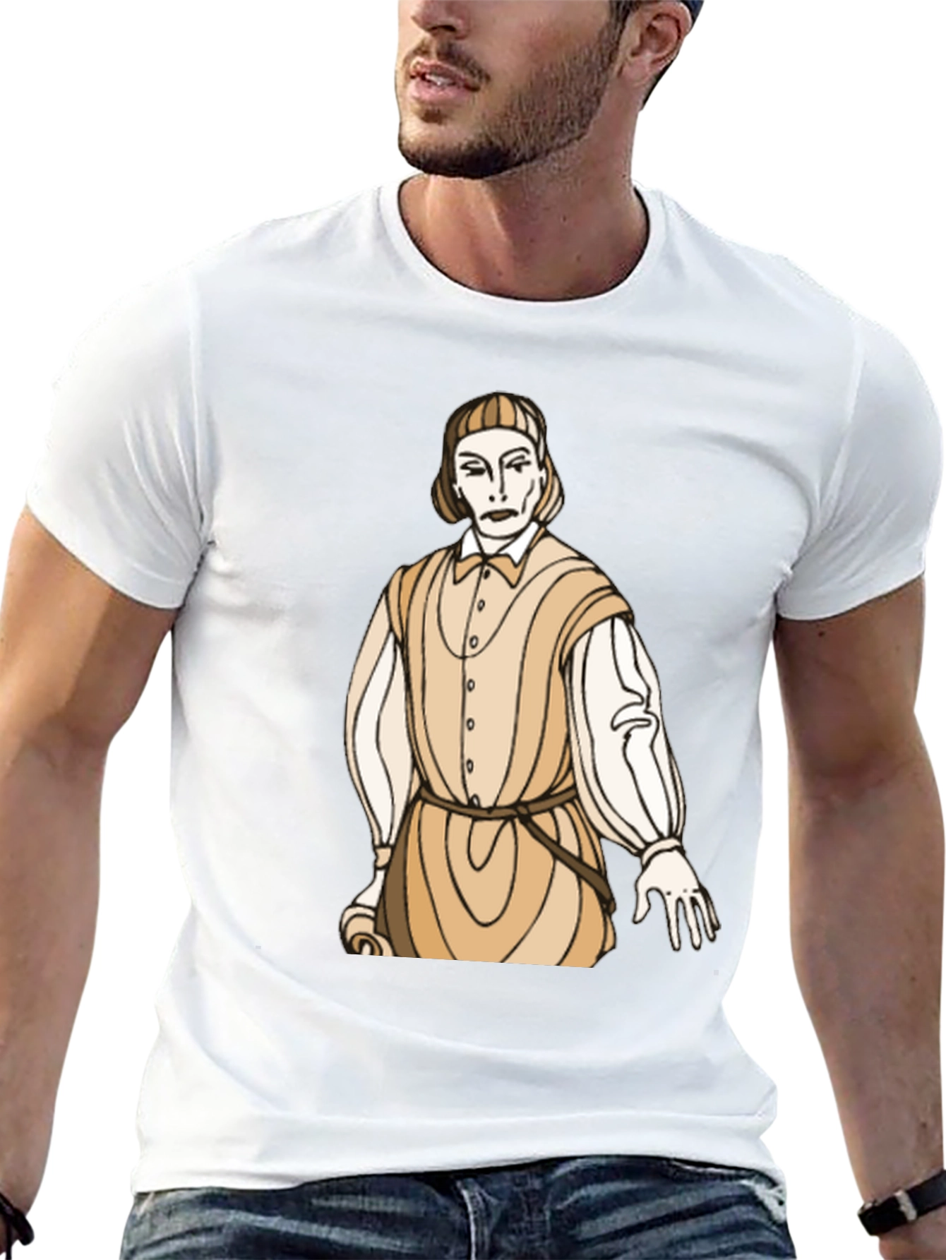 Renaissance Man Graphic Tee - Stylish and Unique