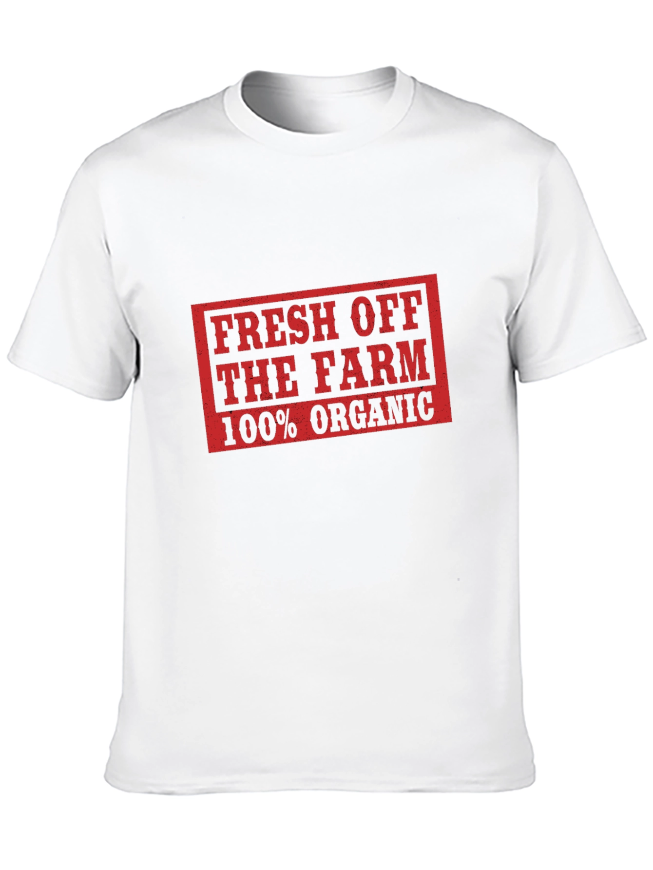 Fresh Off The Farm 100% Organic Black T-Shirt