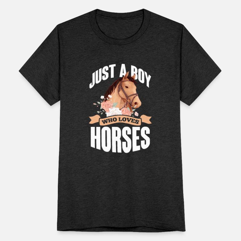 Just A Boy Who Loves Horses