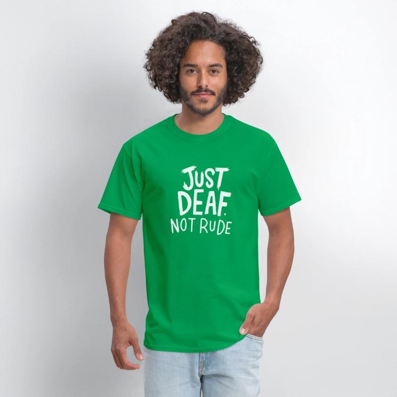 Just Deaf Not Rude Sign Language Deaf Awareness