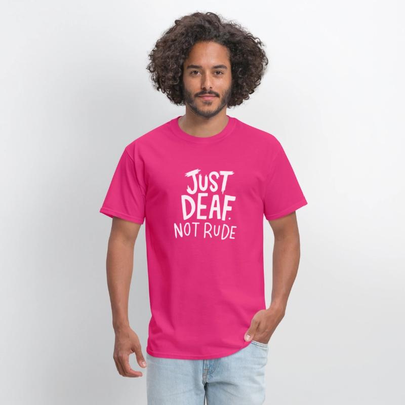 Just Deaf Not Rude Sign Language Deaf Awareness