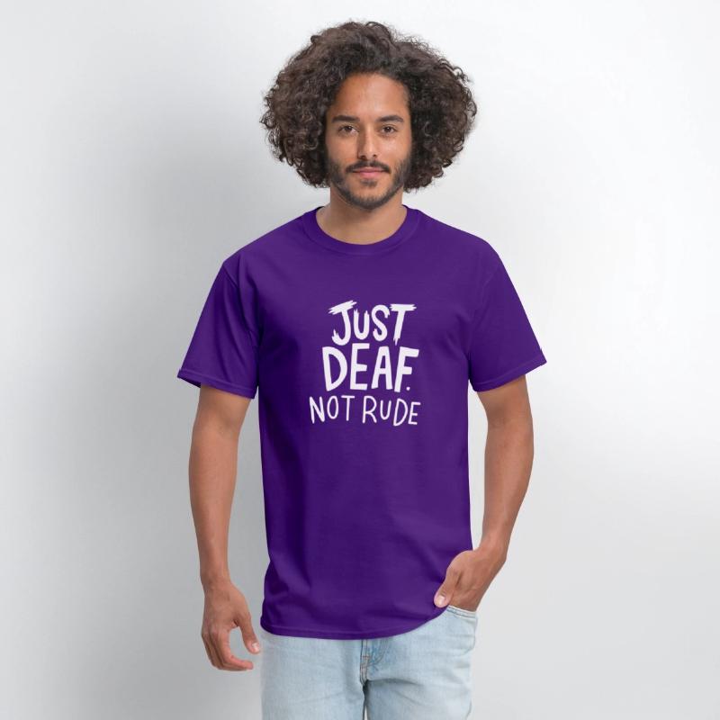 Just Deaf Not Rude Sign Language Deaf Awareness