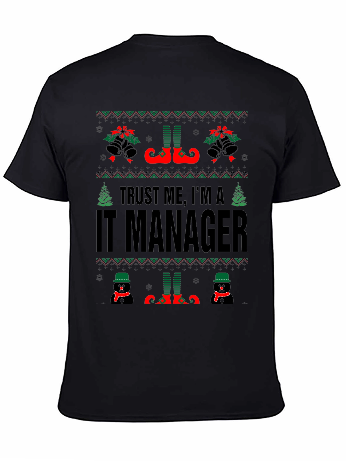 IT Manager Christmas T-Shirt