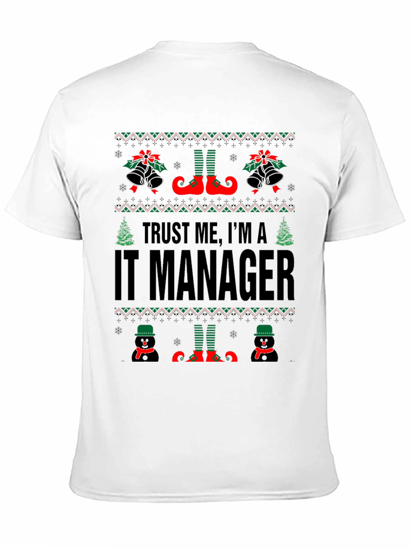IT Manager Christmas T-Shirt