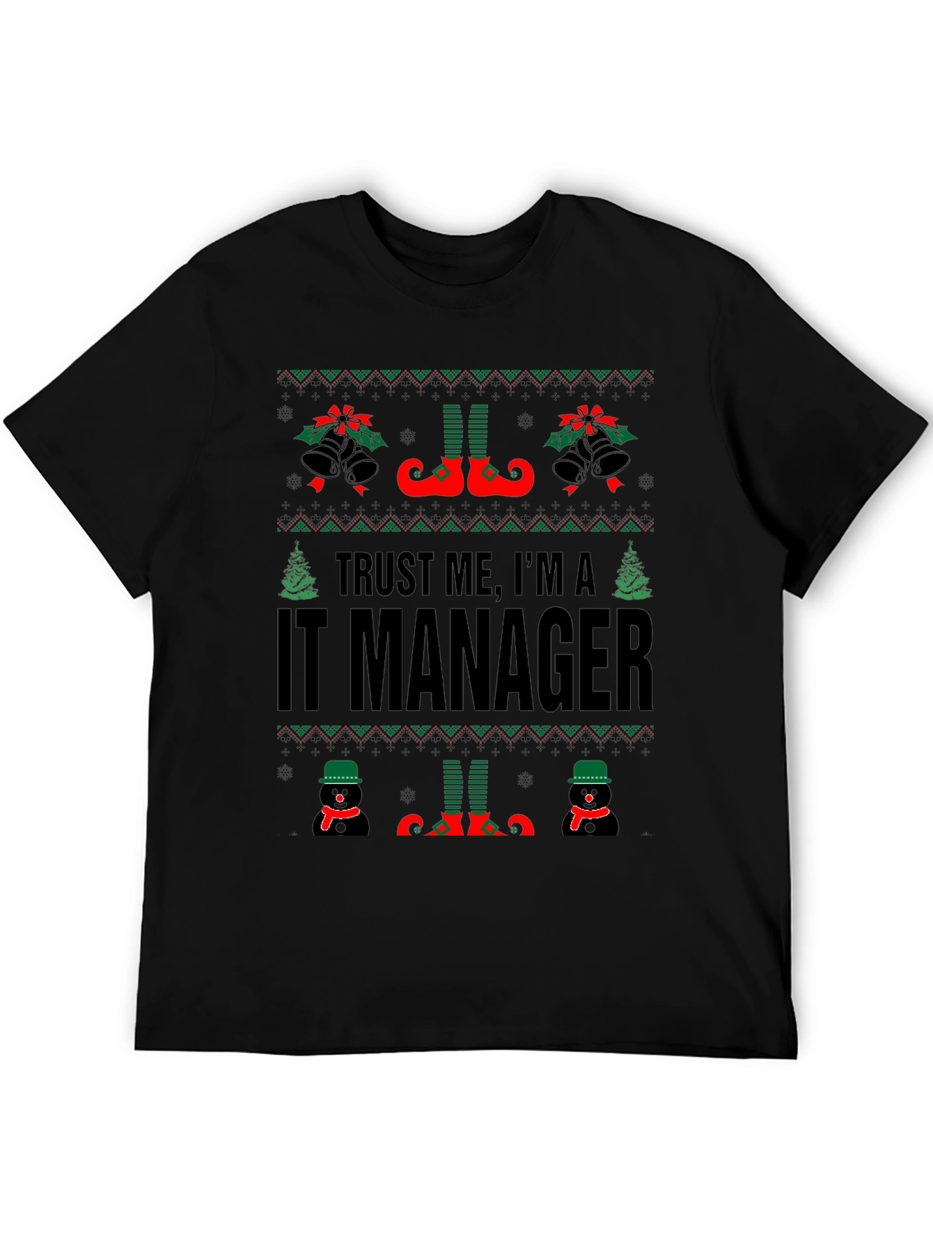 IT Manager Christmas T-Shirt