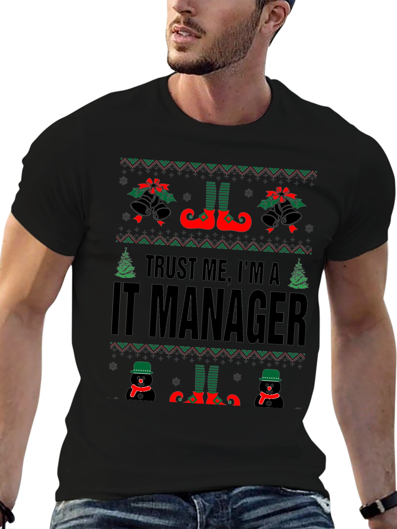 IT Manager Christmas T-Shirt